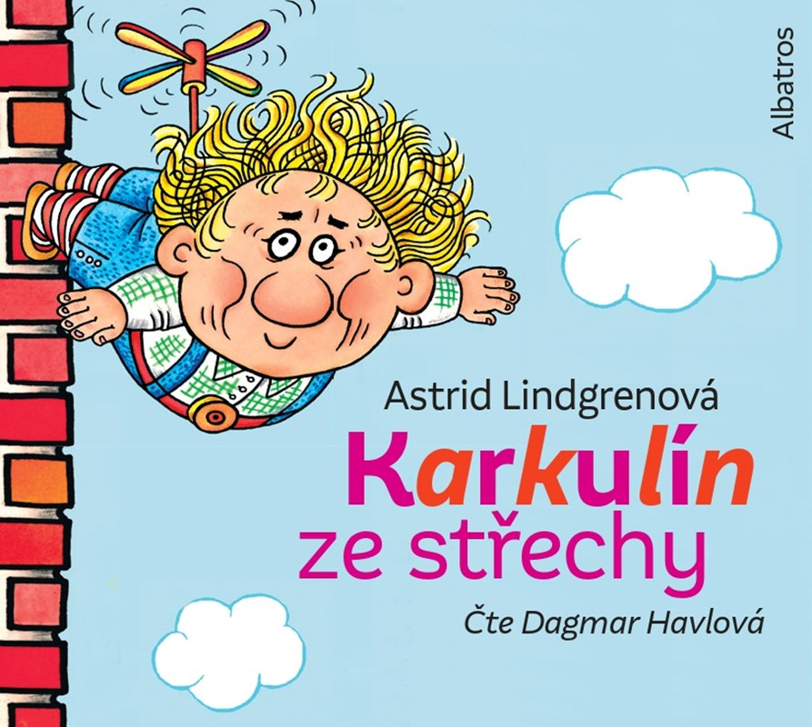 Levně Karkulín ze střechy (audiokniha pro děti) | Astrid Lindgrenová, Helena Zmatlíková, Libor Štukavec, Dagmar Havlová