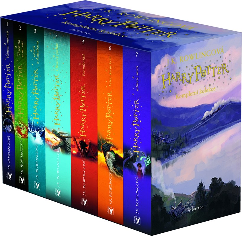 Levně Harry Potter (Jonny Duddle) - box 1-7 | Vladimír Medek, J. K. Rowlingová, Pavel Medek, Jonny Duddle