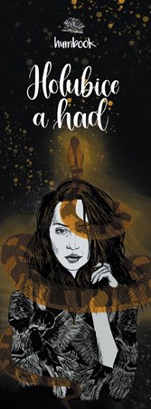 Holubice a had - knižní záložka