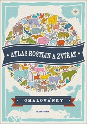 Atlas rostlin a zvířat - omalovánky
