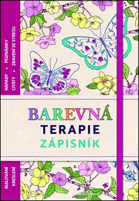 BAREVNÁ TERAPIE - KREATIVNÍ ZÁPISNÍK