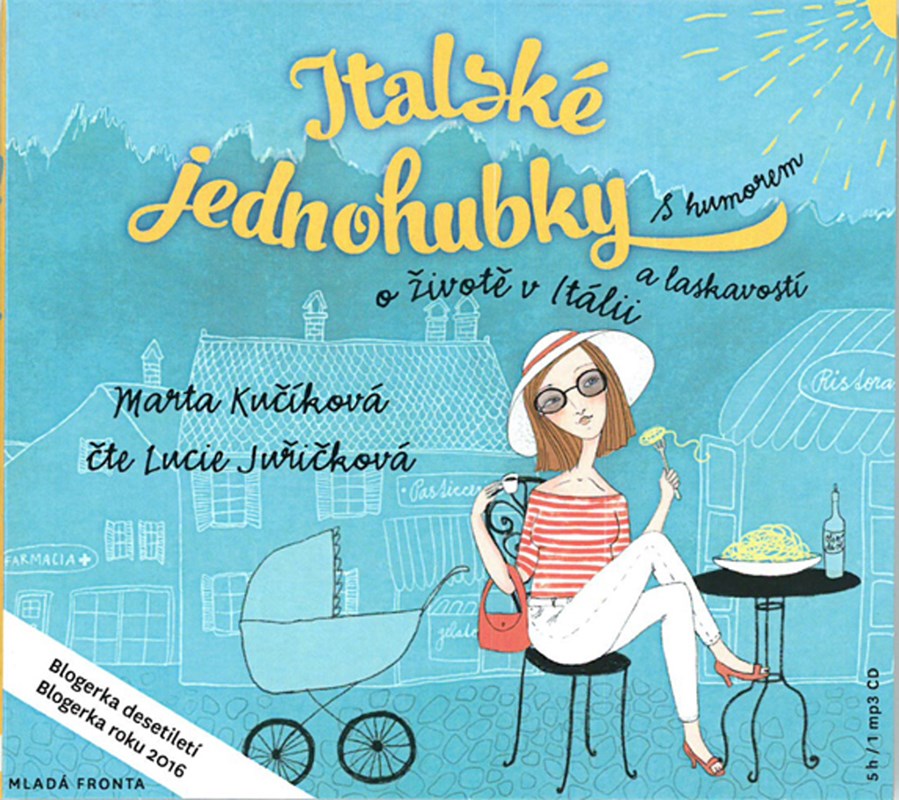 Levně Italské jednohubky (audiokniha) | Lucie Juřičková, Marta Kučíková