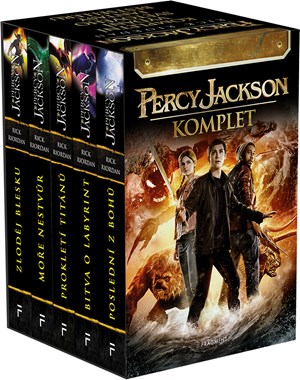 PERCY JACKSON – komplet 1.-5.díl – box