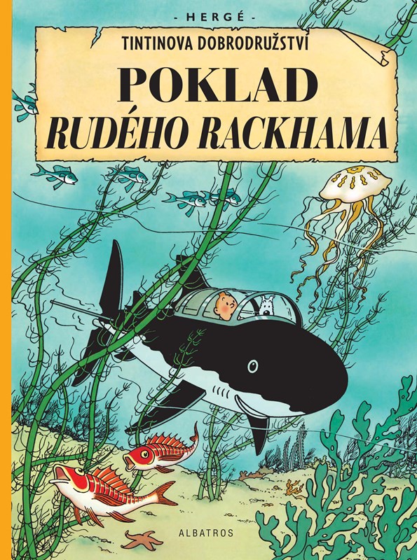 TINTIN (12) - POKLAD RUDÉHO RACKHAMA