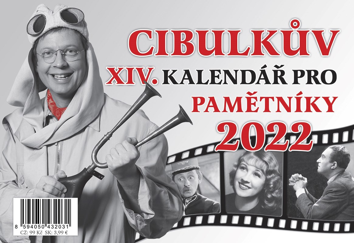 Levně Cibulkův kalendář pro pamětníky 2022 | Aleš Cibulka, Martin Vavřík