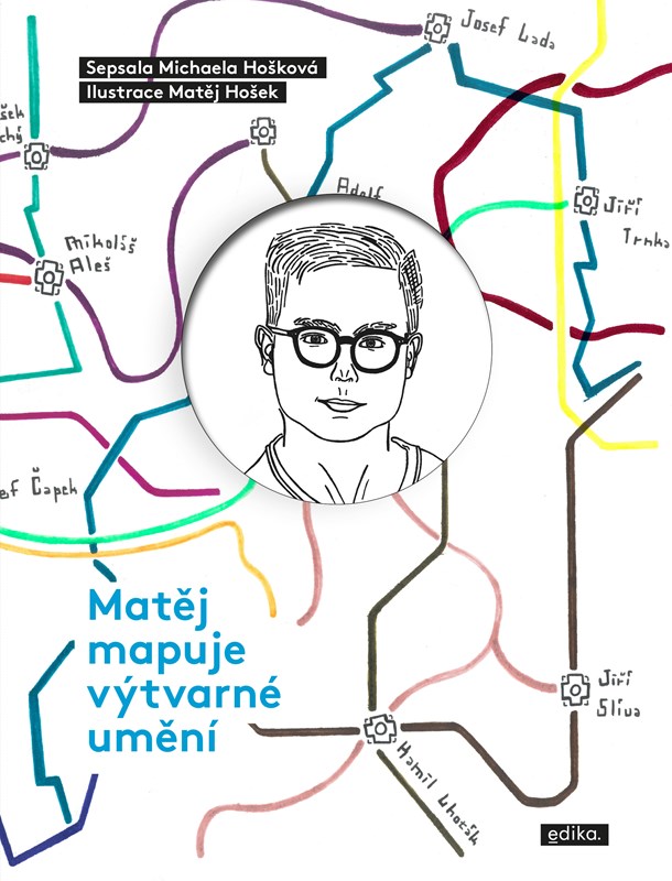 Levně Matěj mapuje výtvarné umění | Michaela Hošková, Matěj Hošek