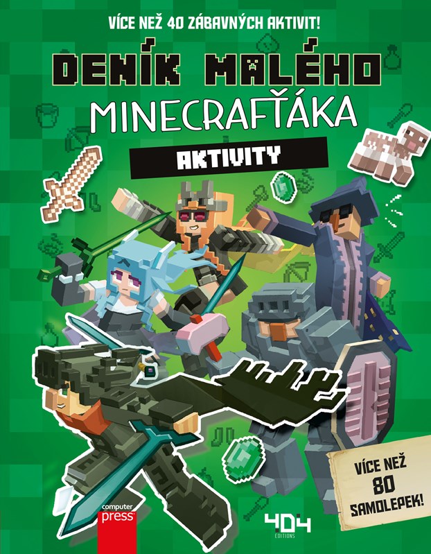 Levně Deník malého Minecrafťáka: Aktivity | Kolektiv, Marie Kala