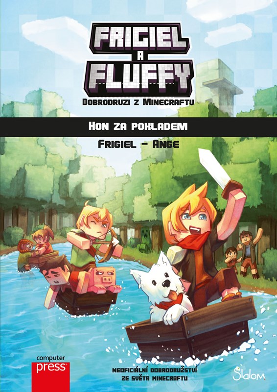Levně Frigiel a Fluffy - dobrodruzi z Minecraftu: hon za pokladem | Kolektiv, Kateřina Marko