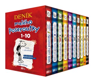 Deník malého poseroutky BOX 1-10 | Jeff Kinney, Veronika Volhejnová