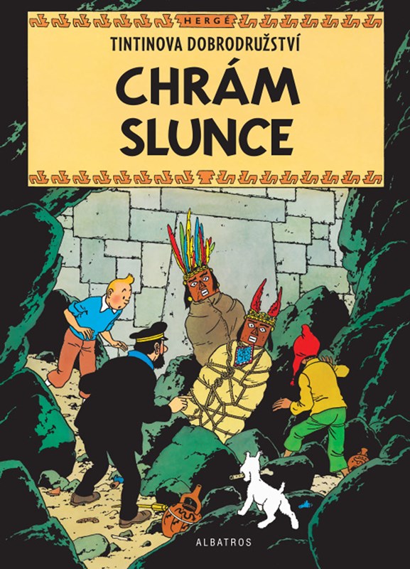 TINTIN (14) - CHRÁM SLUNCE