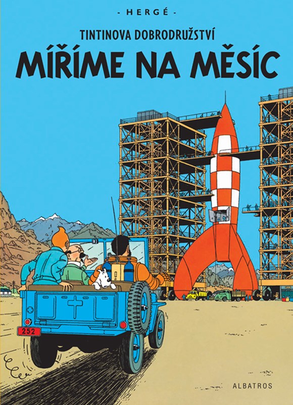 TINTIN (16) - MÍŘÍME NA MĚSÍC