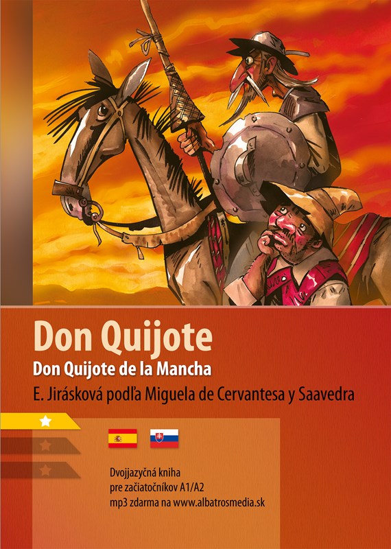 Obálka knihy DON QUIJOTE A1/A2 (ŠJ-SJ) od autora Jirásková Eliška (upravila)