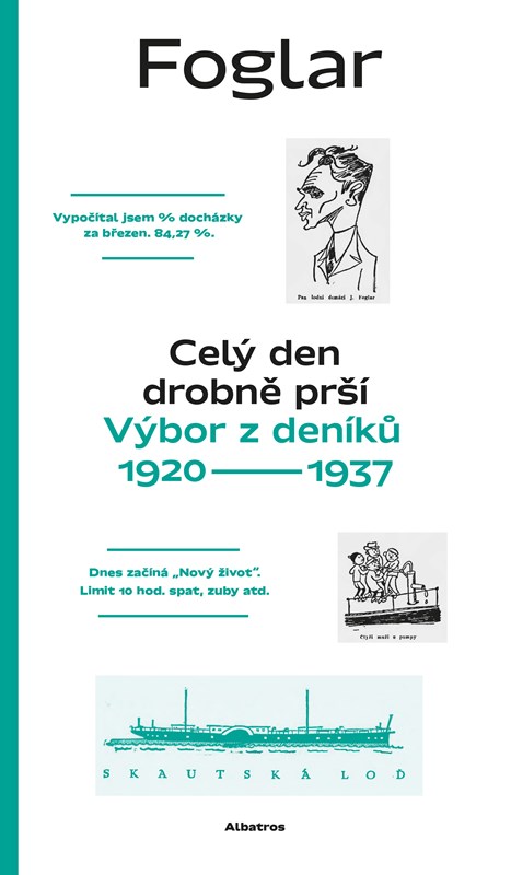 CELÝ DEN DROBNĚ PRŠÍ DENÍKY 1 1920-1937