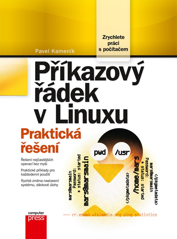 Levně Příkazový řádek v Linuxu | Pavel Kameník