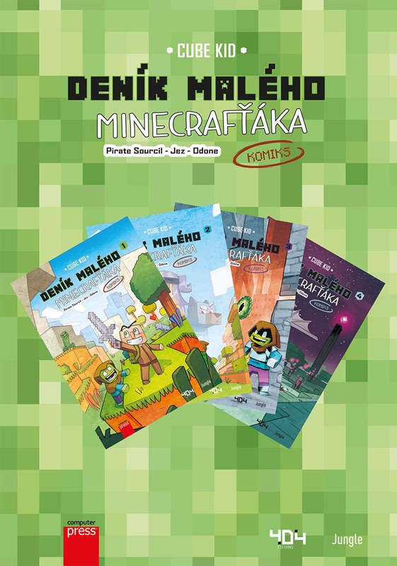 DENÍK MALÉHO MINECRAFŤÁKA: KOMIKS KOMPLET 1