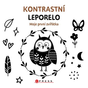 Kontrastní leporelo: Moje první zvířátka | Kolektiv