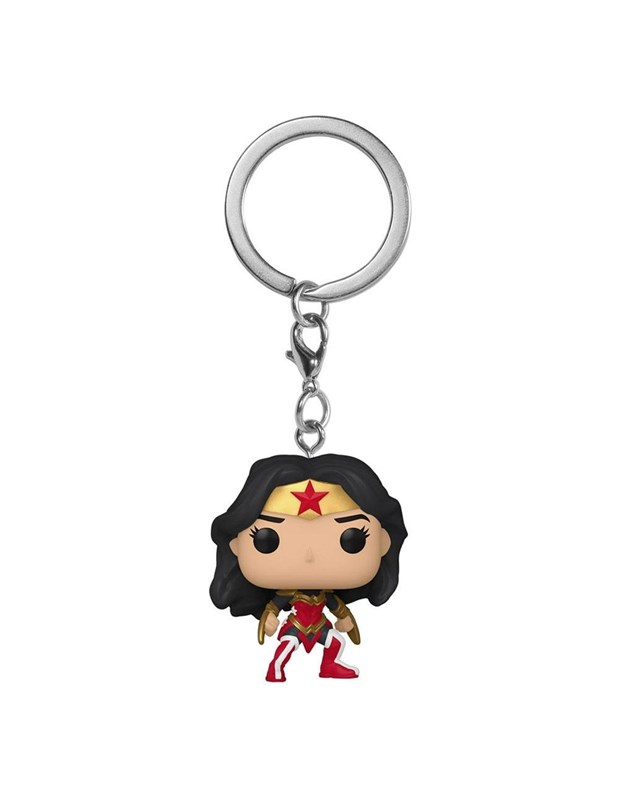 Levně Funko Pop přívěsek na klíče - DC Icons - Wonder Woman |