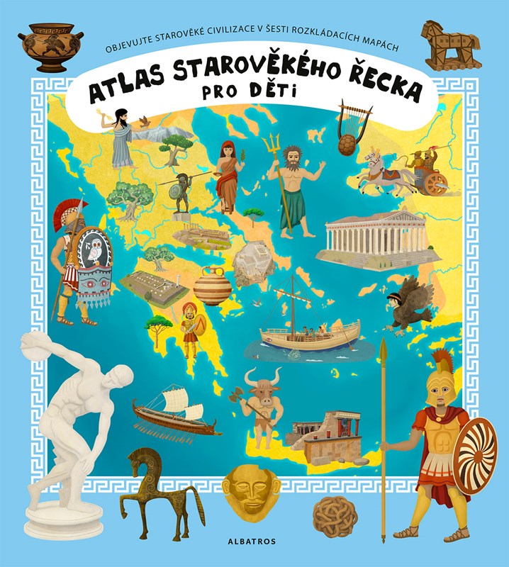Levně Atlas starověkého Řecka pro děti | Oldřich Růžička, Tomáš Tůma