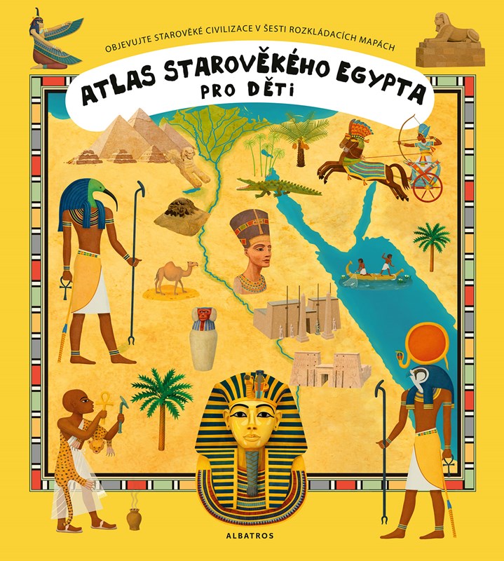 Levně Atlas starověkého Egypta pro děti | Oldřich Růžička, Tomáš Tůma