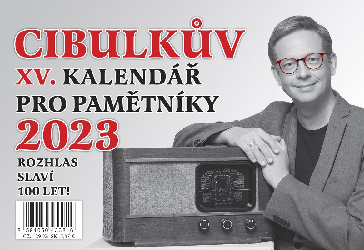 Levně Cibulkův kalendář pro pamětníky 2023 | Aleš Cibulka, Martin Vavřík