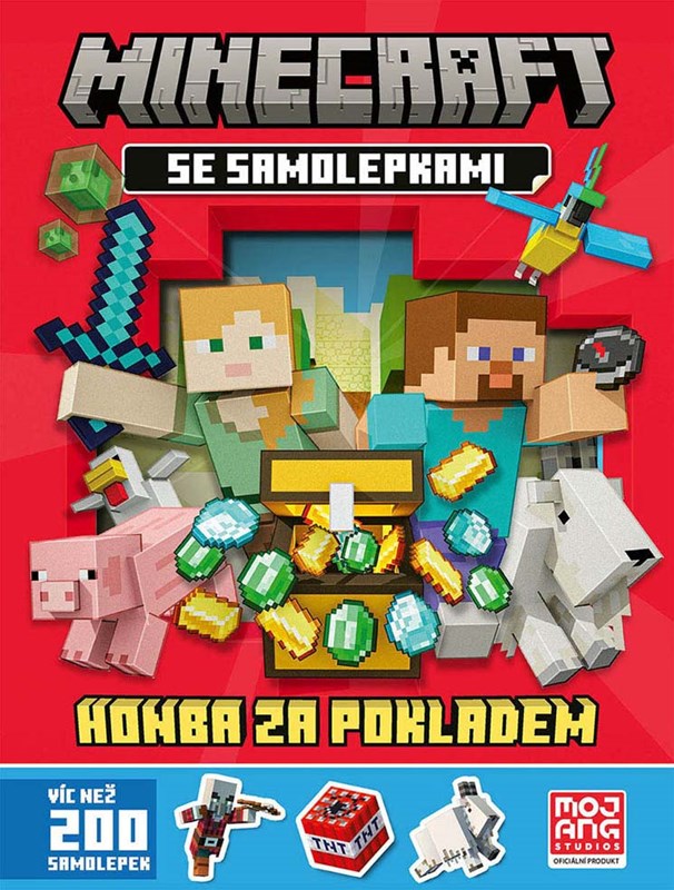 MINECRAFT-HONBA ZA POKLADEM SE SAMOLEPKAMI