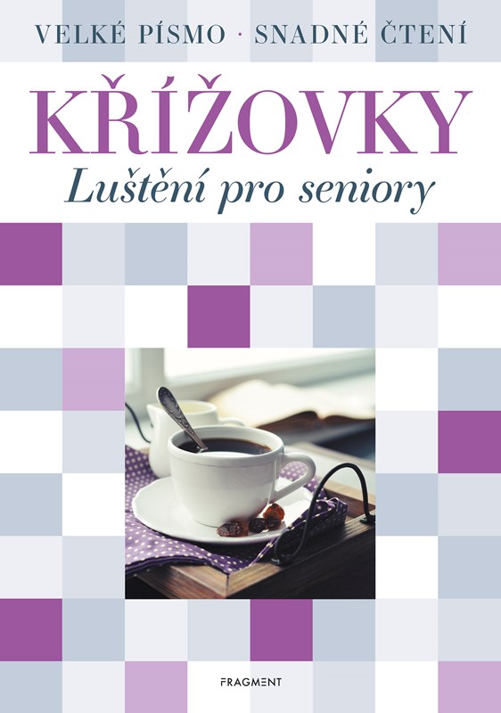 KŘÍŽOVKY - LUŠTĚNÍ PRO SENIORY (FIALOVÉ)