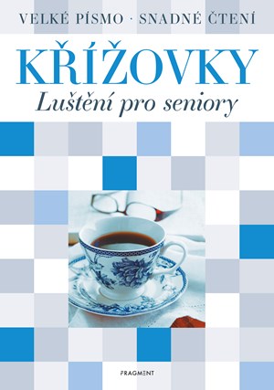 Křížovky – Luštění pro seniory (modré) | autora nemá