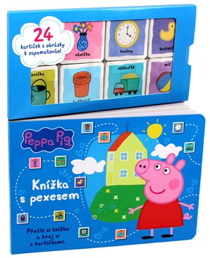 Peppa Pig - Knížka s pexesem  | Kolektiv, Vendula Kolašínová