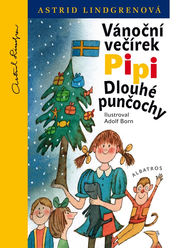 Levně Vánoční večírek Pipi Dlouhé punčochy | Astrid Lindgrenová, Adolf Born, Vladimír Vimr, Dagmar Hartlová