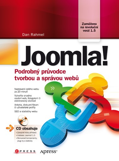 JOOMLA! PODROBNÝ PRŮVODCE TVORBOU + CD