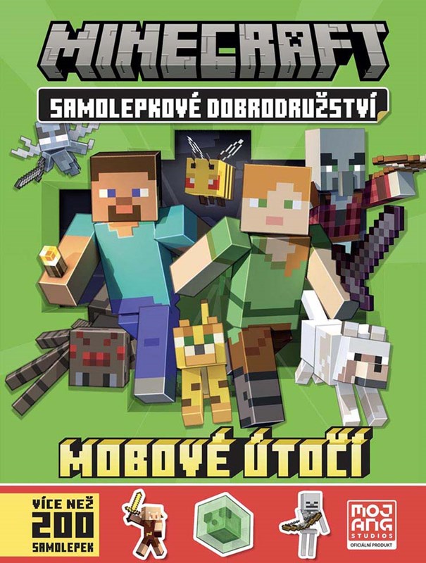 MINECRAFT-SAMOLEPKOVÉ DOBRODRUŽSTVÍ-MOBOVÉ ÚTOČÍ