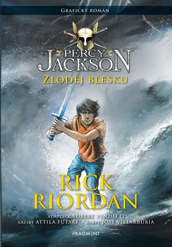 Levně Percy Jackson - Zloděj blesku (Grafický román) | Dana Chodilová, Rick Riordan, Rick Riordan