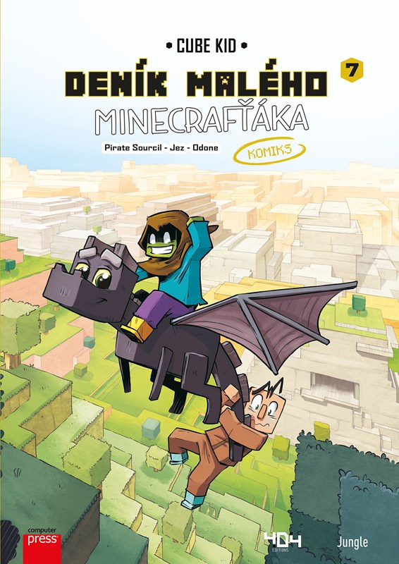 DENÍK MALÉHO MINECRAFŤÁKA 7 KOMIKS