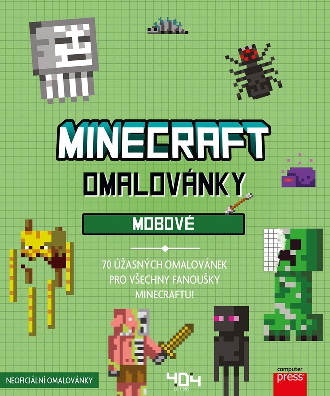 Levně Omalovánky Minecraft - Mobové | Martin Herodek, Kolektiv