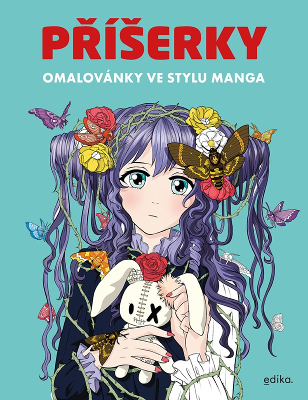 PŘÍŠERKY-OMALOVÁNKY VE STYLU MANGA