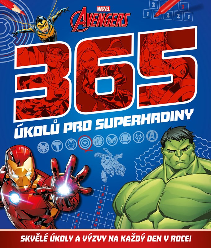 365 ÚKOLŮ PRO SUPERHRDINY AVENGERS