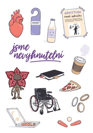 Samolepky k titulu Jsme nevyhnutelní