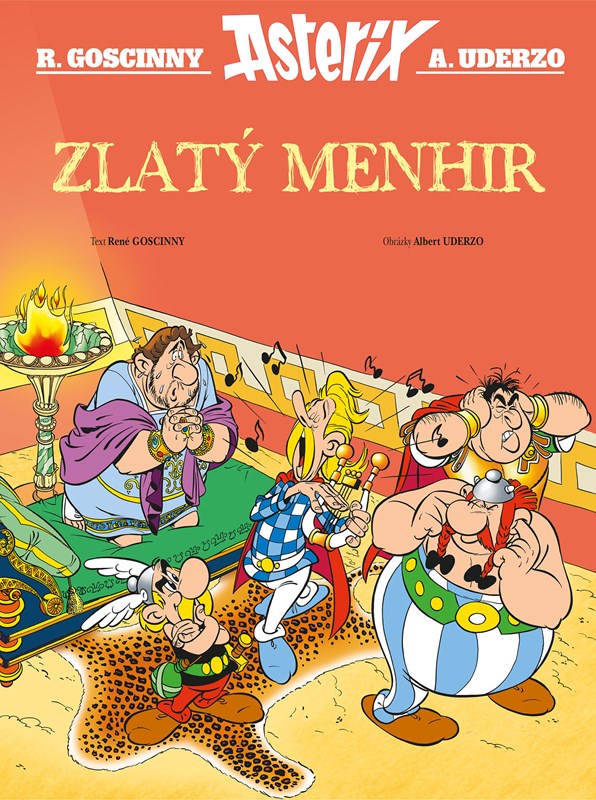 Levně Asterix - Zlatý menhir | René Goscinny, Albert Uderzo, Helena Vosecká