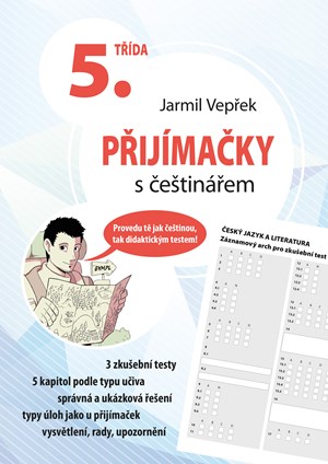 Přijímačky s češtinářem – 5. třída | Jana Kilianová, Jarmil Vepřek