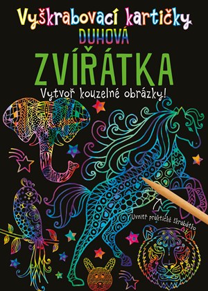 Vyškrabovací kartičky: Duhová zvířátka | Kolektiv, Marie Dupalová