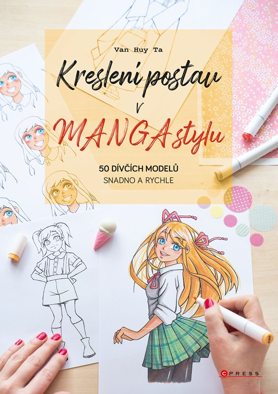 Levně Kreslení postav v manga stylu | Barbora Antonová, Kolektiv