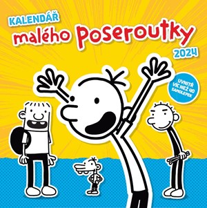 Kalendář malého poseroutky 2024 | Jeff Kinney, Veronika Volhejnová