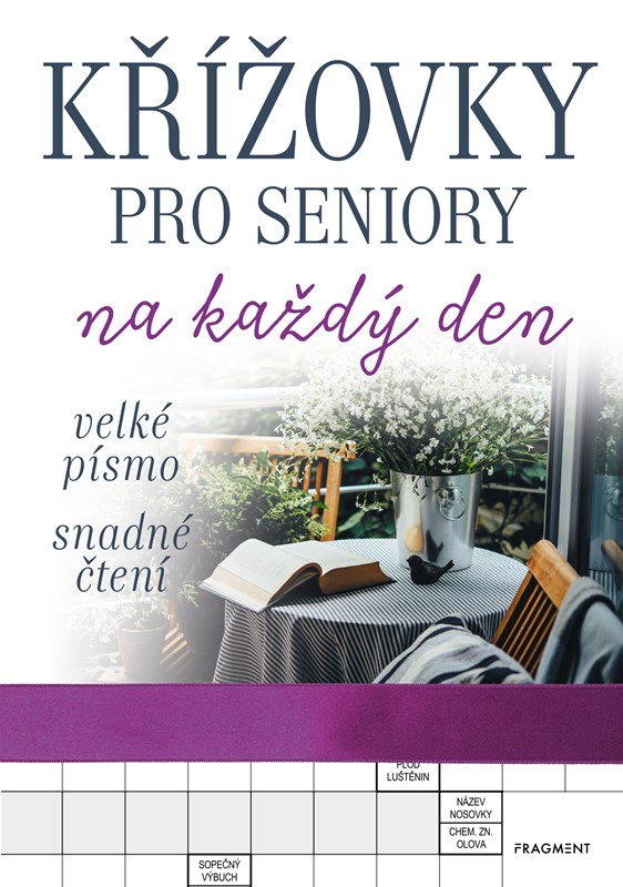 KŘÍŽOVKY PRO SENIORY(FIALOVÉ)