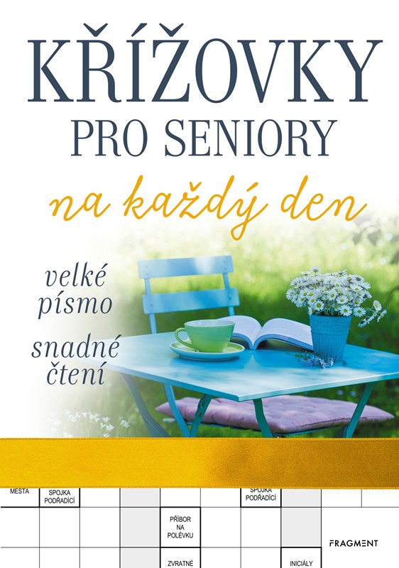 KŘÍŽOVKY PRO SENIORY(ŽLUTÉ)