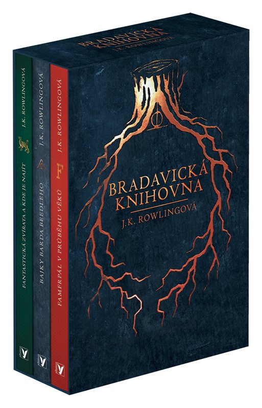 Levně Bradavická knihovna - BOX | J. K. Rowlingová, Pavel Medek, Olly Moss