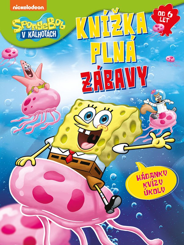 SPONGEBOB - KNÍŽKA PLNÁ ZÁBAVY