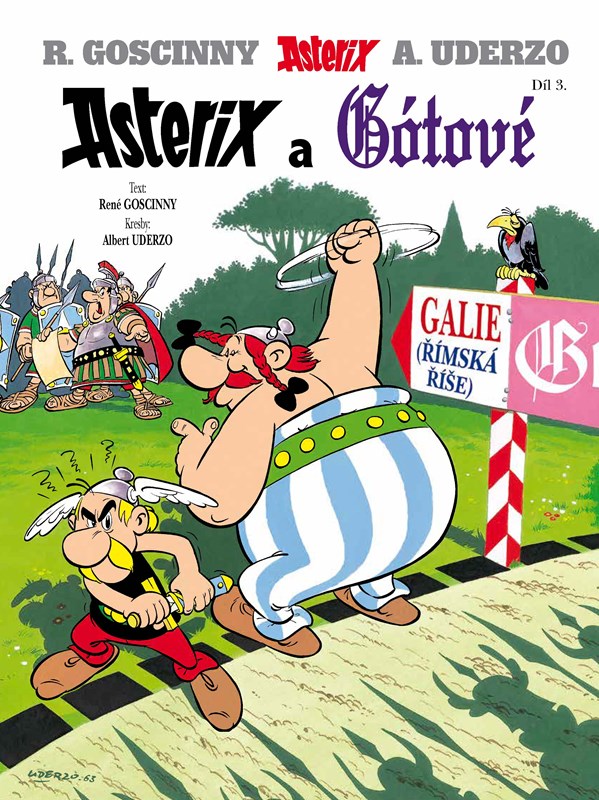 Levně Asterix 3 - Asterix a Gótové | Zuzana Ceplová, René Goscinny, Albert Uderzo