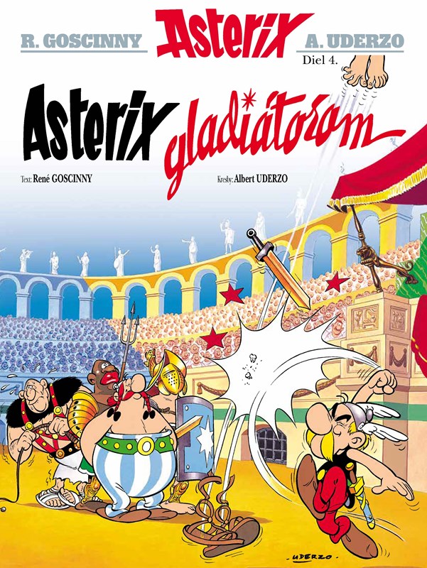 Levně Asterix 4 - Asterix gladiátorem | Zuzana Ceplová, René Goscinny, Albert Uderzo