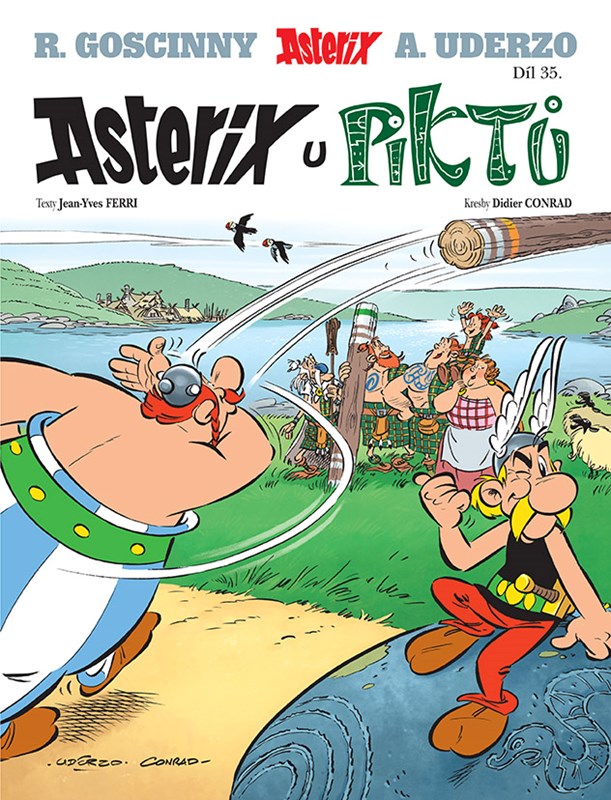 Levně Asterix 35 - Asterix u Piktů | Michal Lázňovský, Didier Conrad, Jean-Yves Ferri