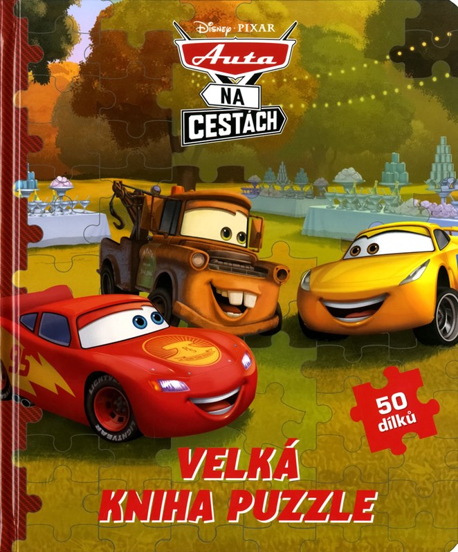 AUTA VELKÁ KNIHA PUZZLE